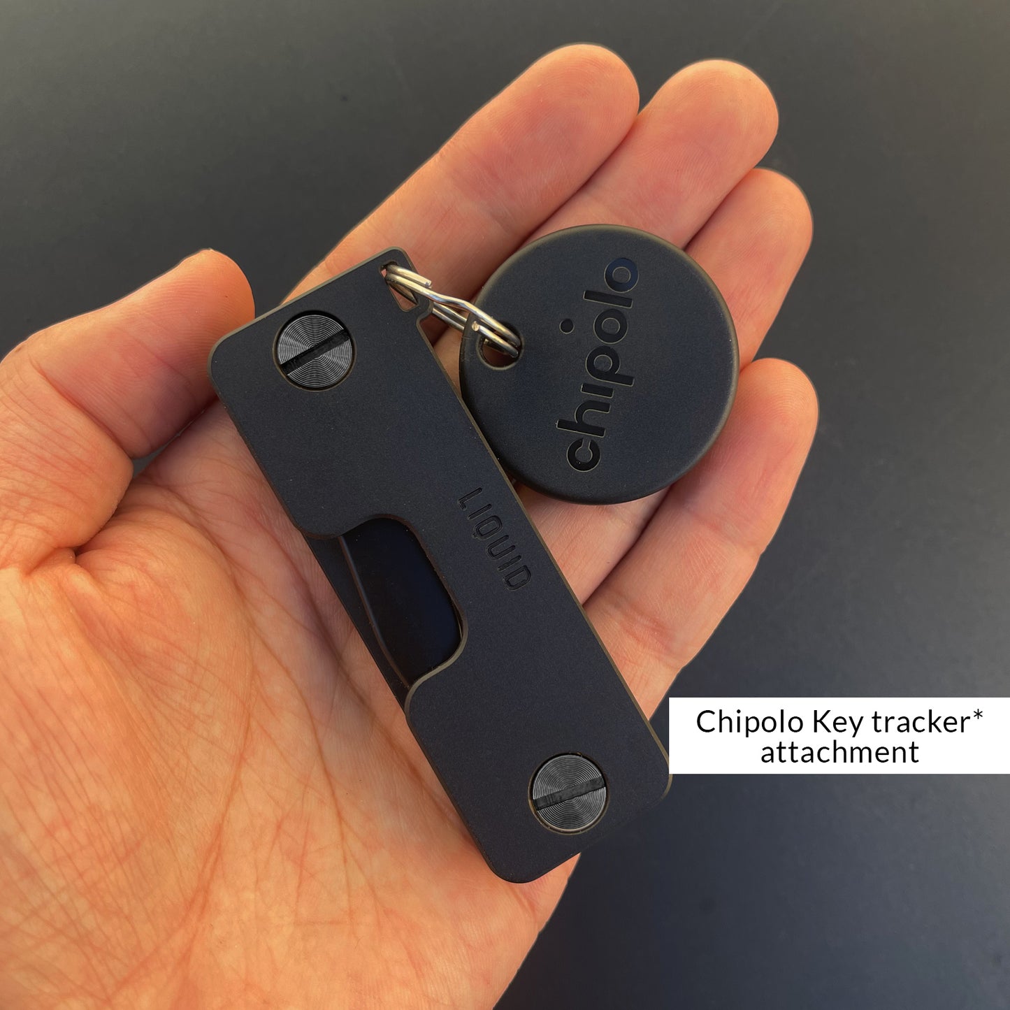 KeyCaddy Matte Black (Black Screws)