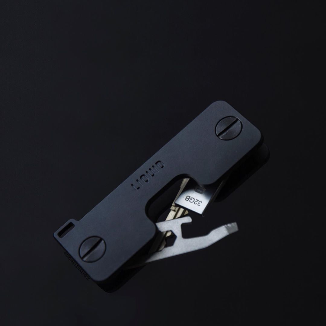 KeyCaddy Matte Black (Black Screws)