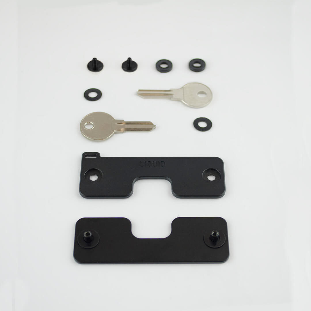 KeyCaddy Matte Black (Black Screws)