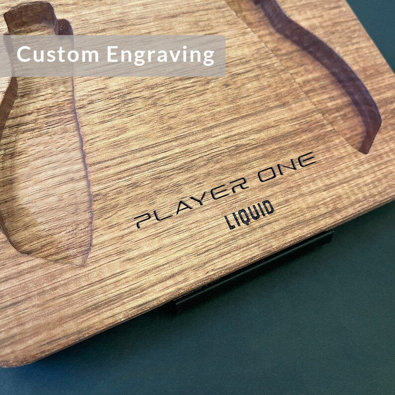 Custom Engraving for Liquid Gamepad Dock