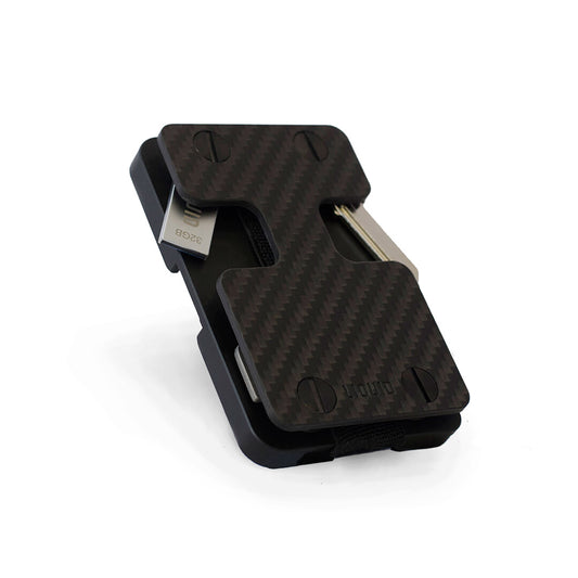 Carbon Fiber Liquid Wallet (Black Screws)