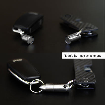 Carbon Fiber KeyCaddy Matte Black (Black Screws)